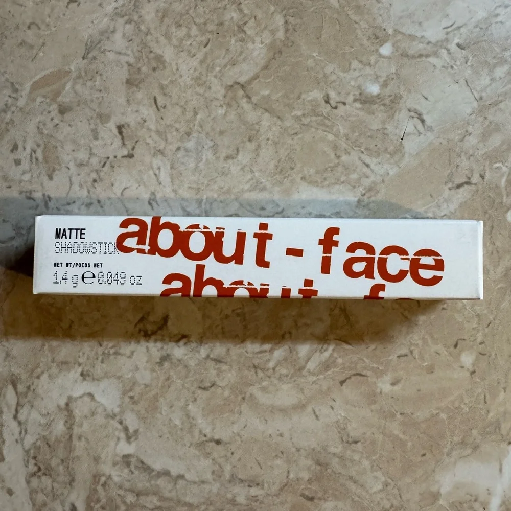 about-face Shadowstick Butterfly Collective matte tangerine eyeshadow